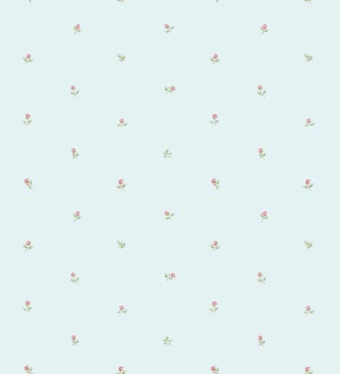 Papel pintado flores pequeñas vintage - Isabella 121402