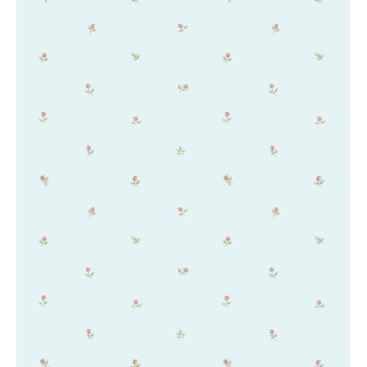 Papel pintado flores pequeñas vintage - Isabella 121402