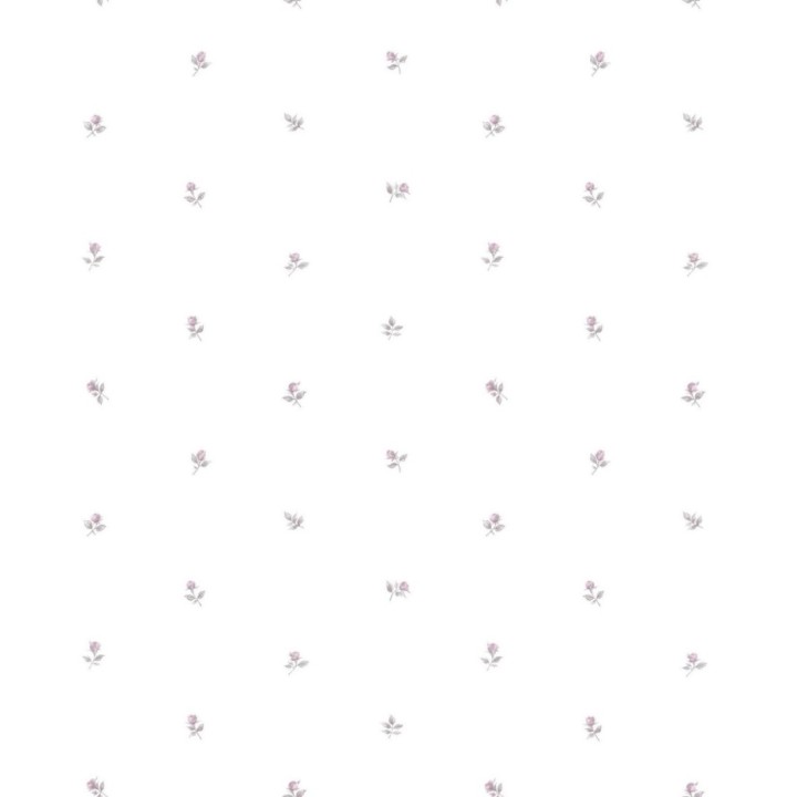 Papel pintado flores pequeñas vintage - Isabella 121403
