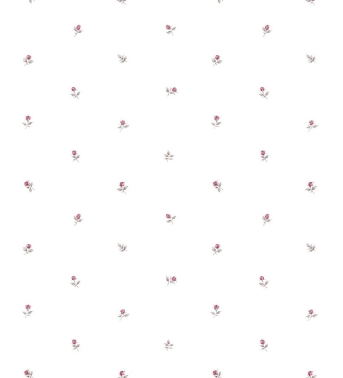 Papel pintado flores pequeñas vintage - Isabella 121404