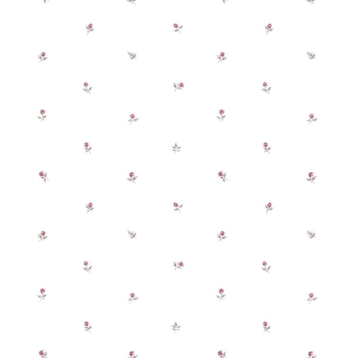 Papel pintado flores pequeñas vintage - Isabella 121404