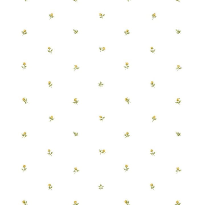 Papel pintado flores pequeñas vintage - Isabella 121405