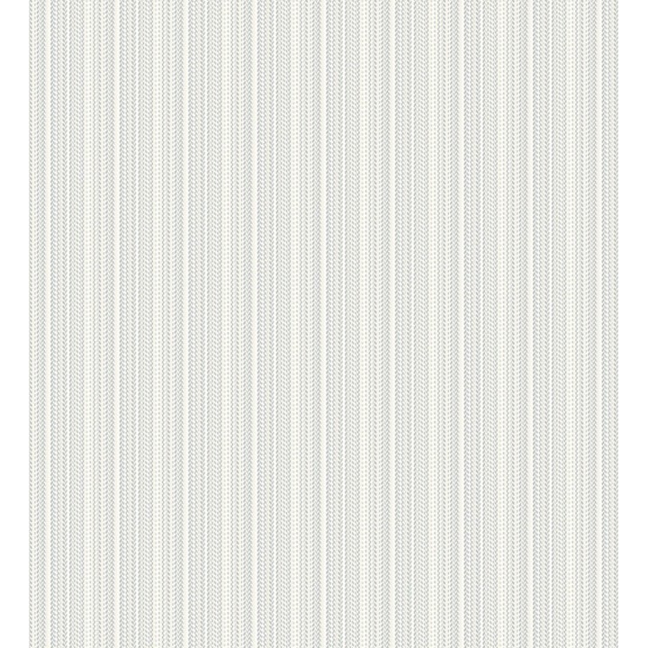 Papel pintado de rayas finas efecto textil texturizado estilo francés - Lutecia Fabric 681723