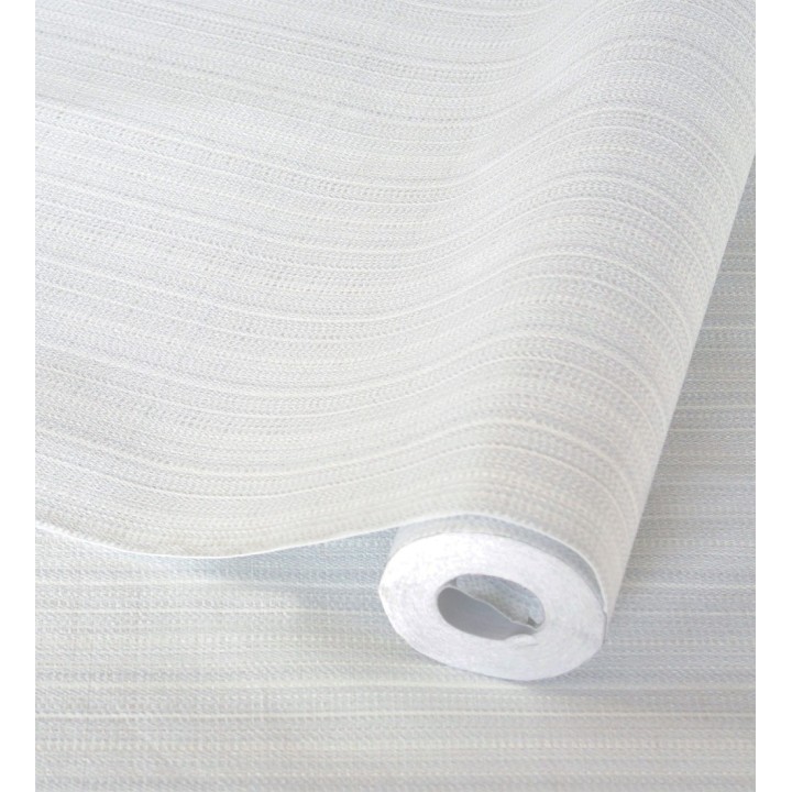 Papel pintado de rayas finas efecto textil texturizado estilo francés - Lutecia Fabric 681723