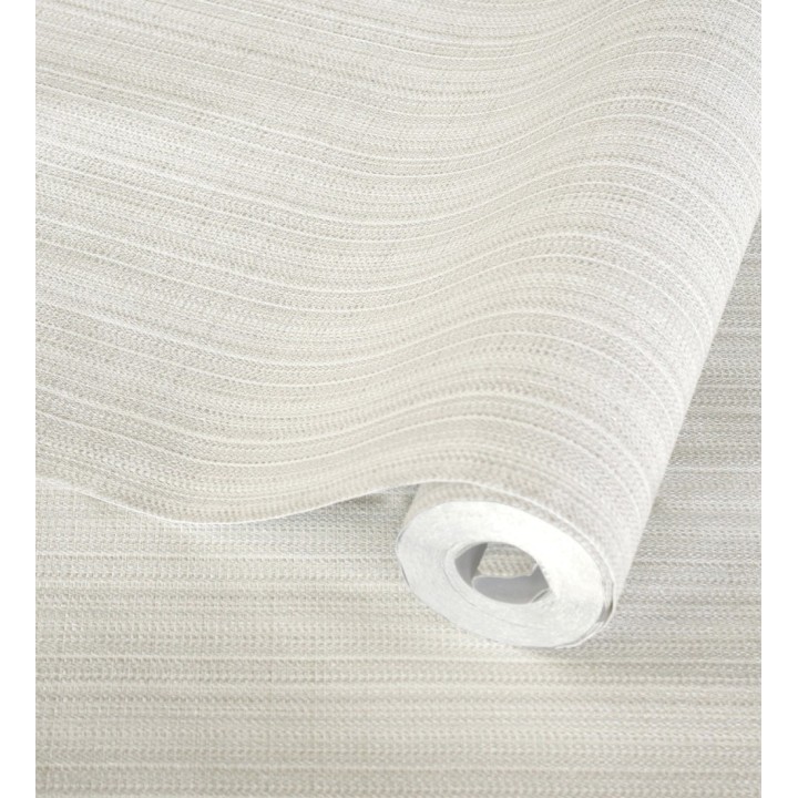 Papel pintado de rayas finas efecto textil texturizado estilo francés - Lutecia Fabric 681724