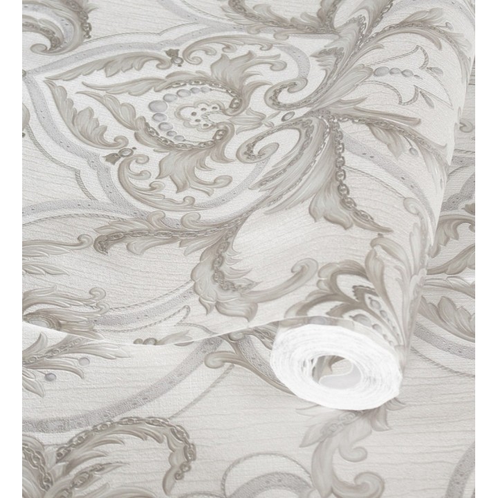 Papel pintado damasco italiano con ornamentos lujosos - Antonella 681727