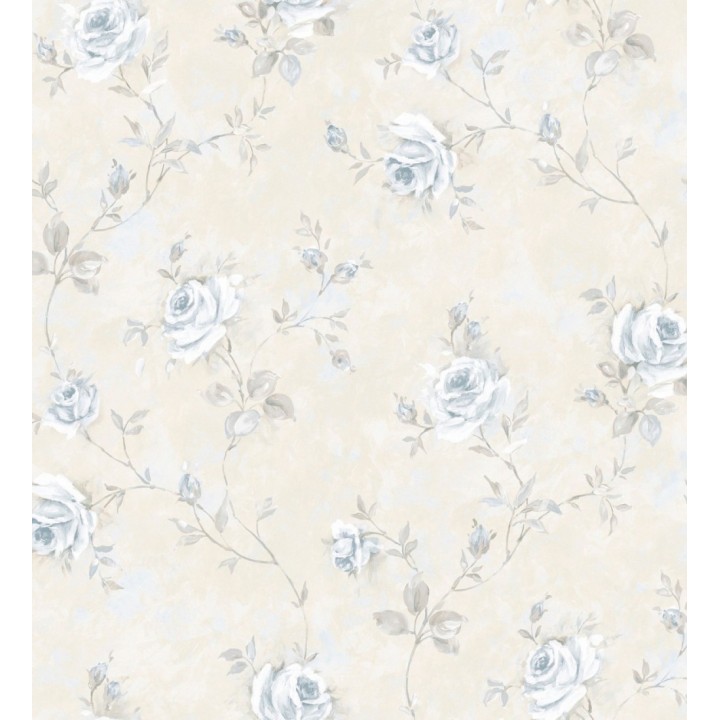 Papel pintado flores románticas estilo vintage vinílico - Campo dei Fiori 121421