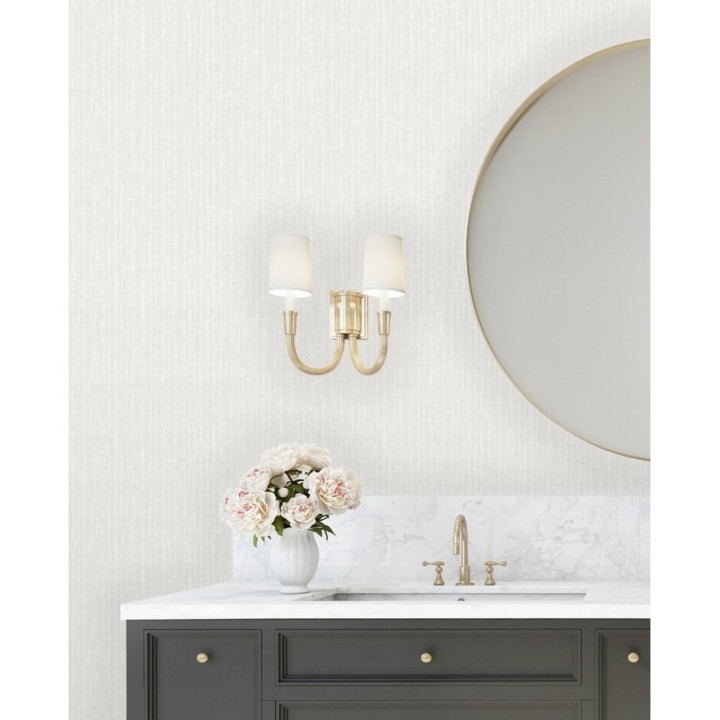 Papel pintado efecto textil texturizado - Senza Fabric 681742