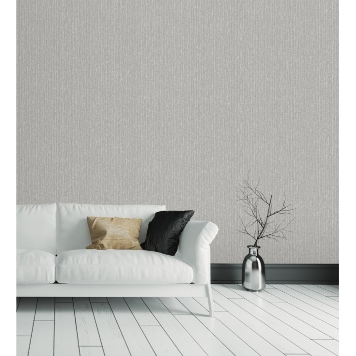 Papel pintado efecto textil texturizado - Senza Fabric 681745