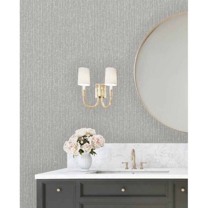 Papel pintado efecto textil texturizado - Senza Fabric 681745