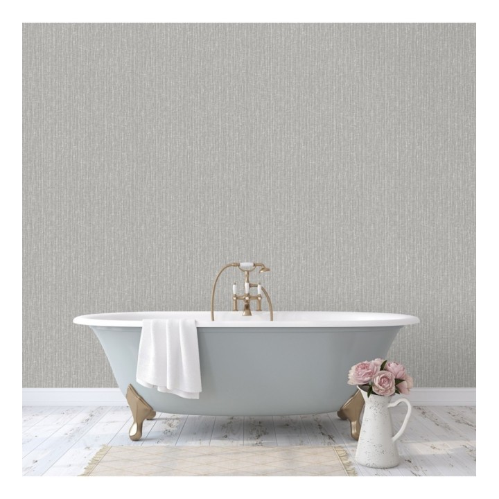 Papel pintado efecto textil texturizado - Senza Fabric 681745