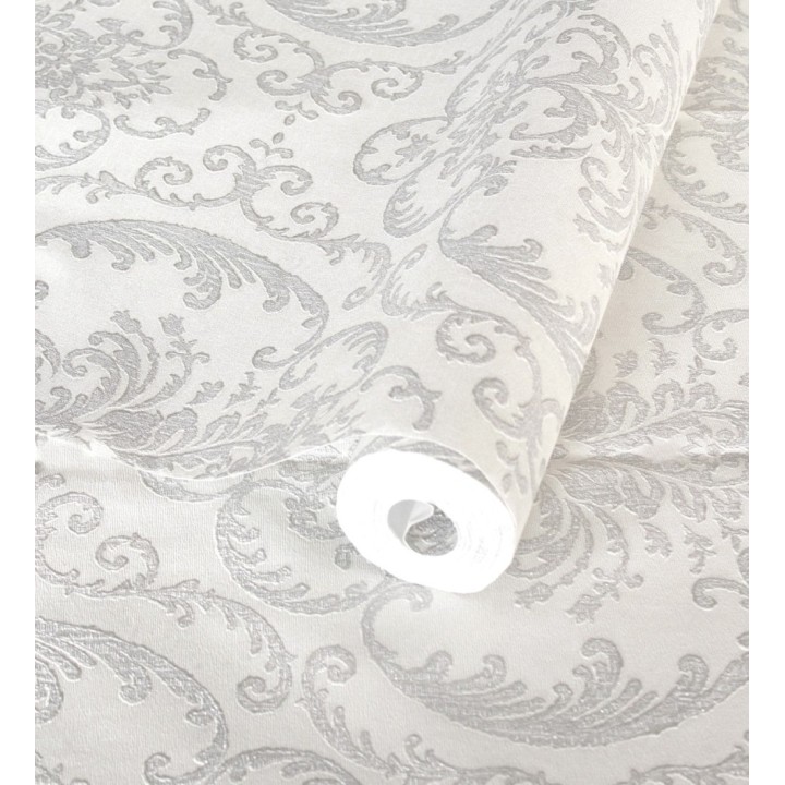 Papel pintado damasco estilo árabe con relieve efecto textil - Samarcanda 681747