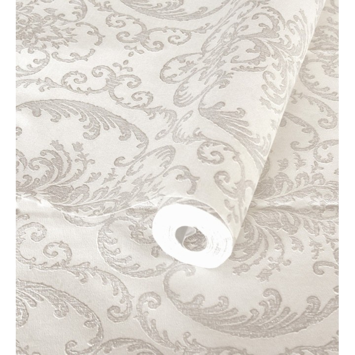 Papel pintado damasco estilo árabe con relieve efecto textil - Samarcanda 681748