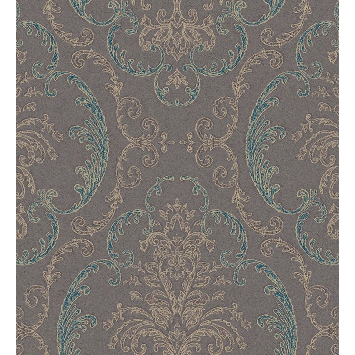 Papel pintado damasco estilo árabe con relieve efecto textil - Samarcanda 681749