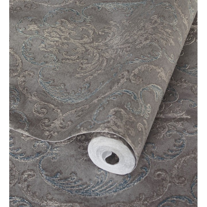 Papel pintado damasco estilo árabe con relieve efecto textil - Samarcanda 681749