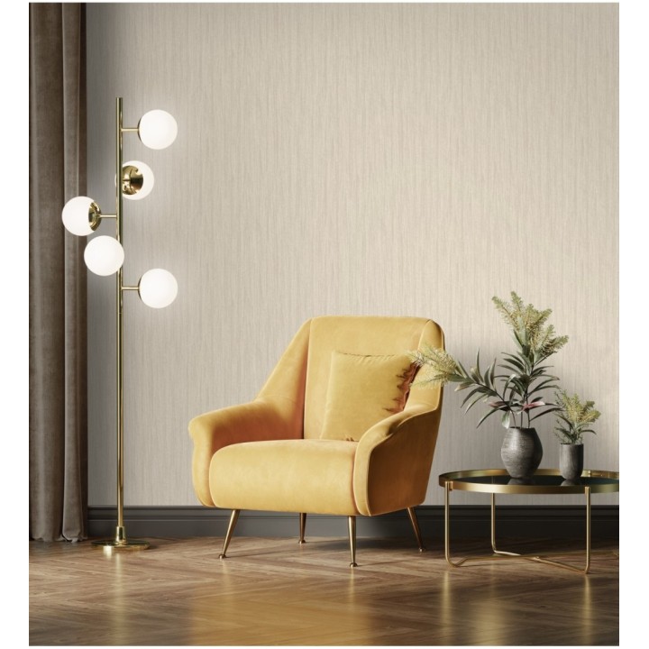 Papel pintado efecto textil con relieve - Samarcanda Fabric 681753