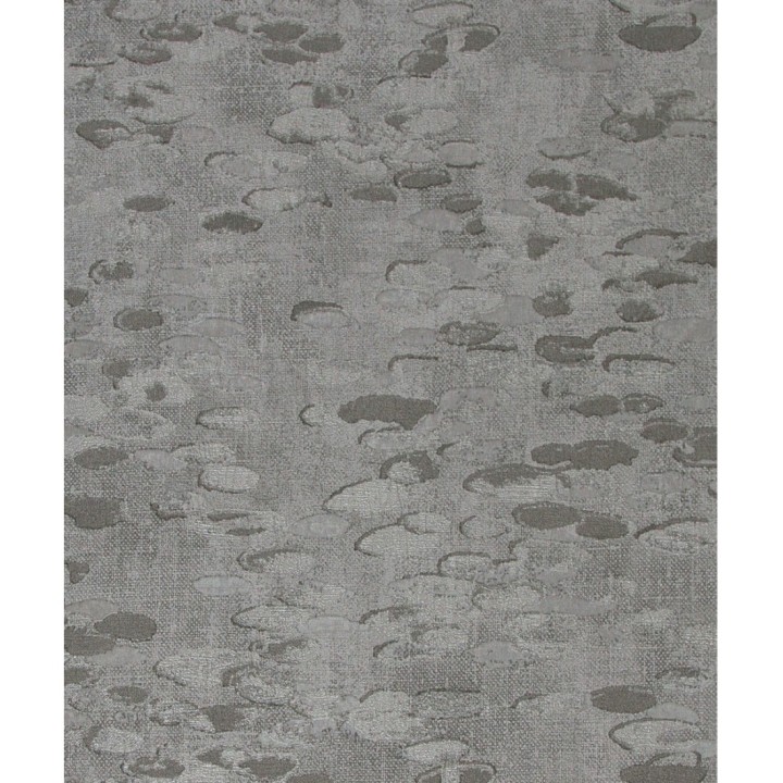 Papel pintado moderno gris metalizado vinílico - Malvar 121454