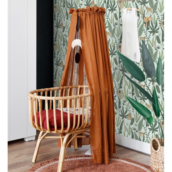 Papel pintado infantil de monos de estilo tropical - Billy Monkeys 681783