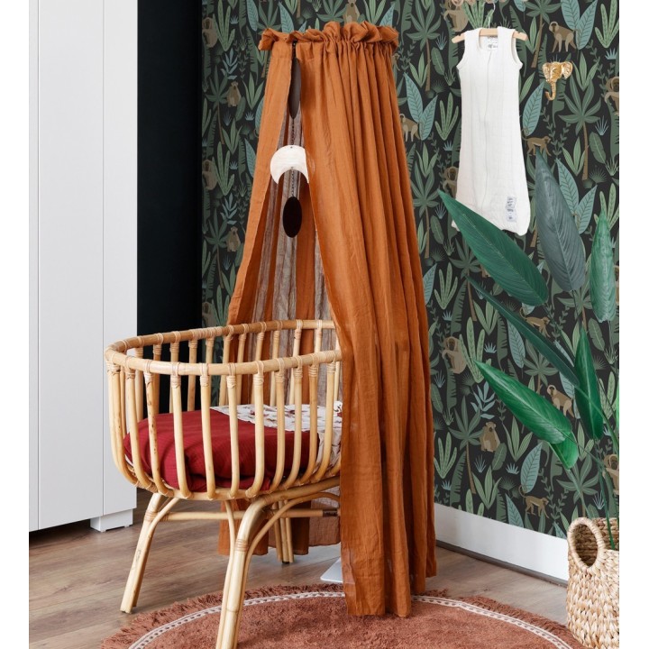 Papel pintado infantil de monos de estilo tropical - Billy Monkeys 681784