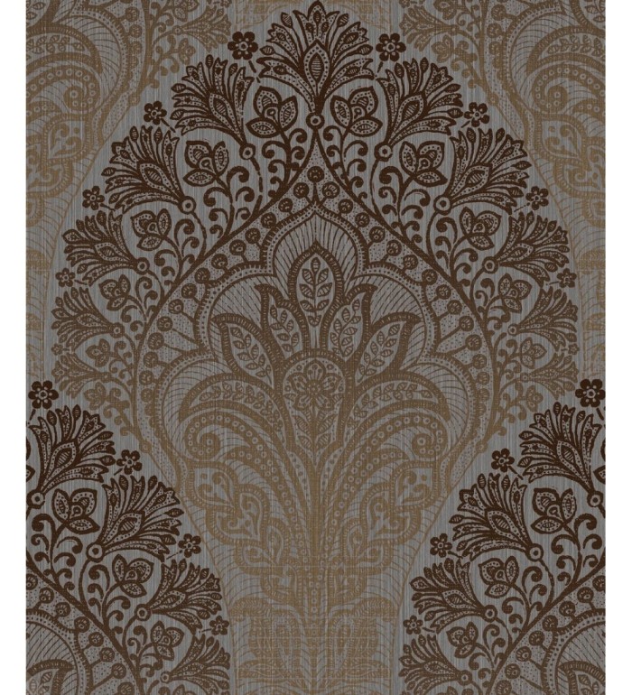 Papel pintado damasco moderno estilo hindú - Zindai 121516