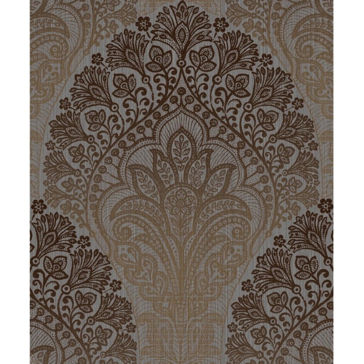 Papel pintado damasco moderno estilo hindú - Zindai 121516