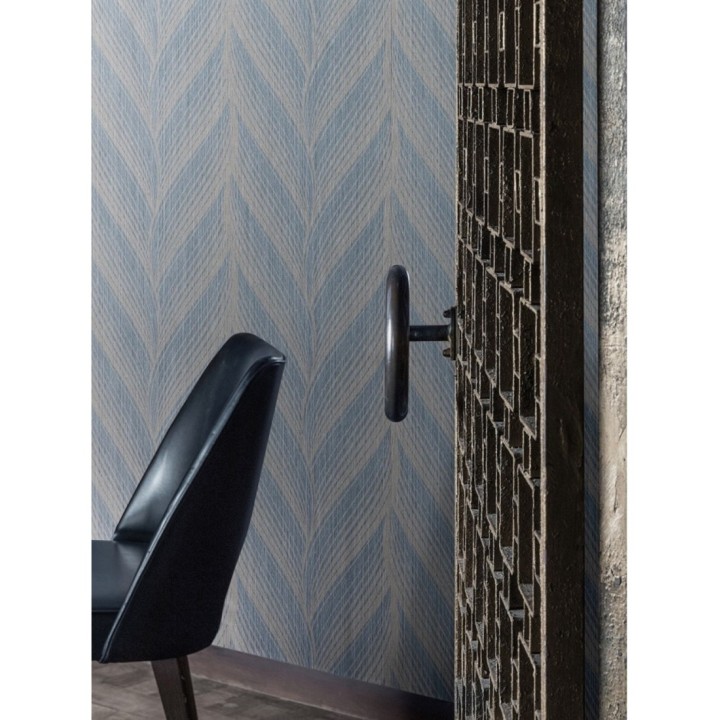 Papel pintado rayas desiguales moderno abstracto - Vasili 121519