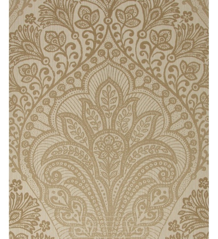 Papel pintado damasco moderno estilo hindú - Zindai 121526