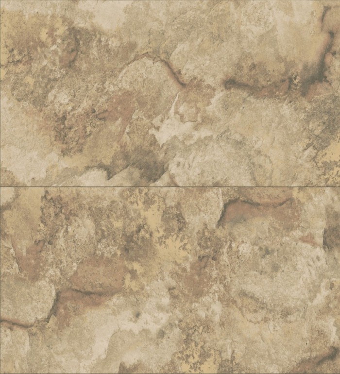 Papel pintado losas de piedra de cuarcita con incrustaciones doradas - Sika Stone 681850