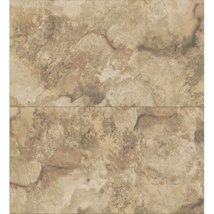 Papel pintado losas de piedra de cuarcita con incrustaciones doradas - Sika Stone 681850