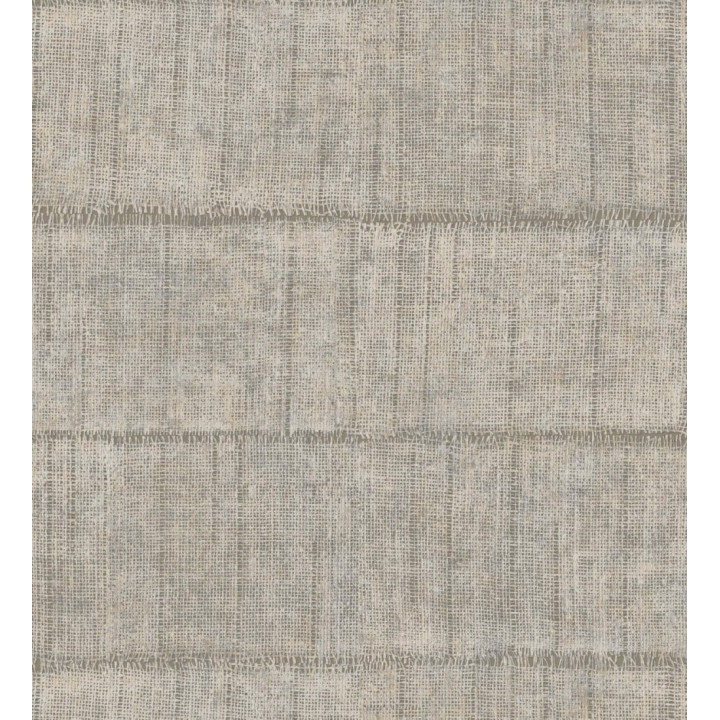 Papel pintado imitación tela de lino natural texturizada - Shafira 681856