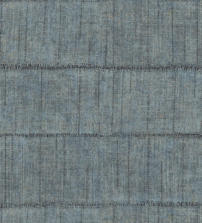 Papel pintado imitación tela de lino natural texturizada - Shafira 681858
