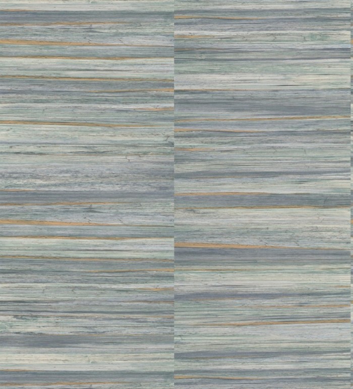 Papel pintado lascas de madera con inserciones en oro - Jabarl 681861