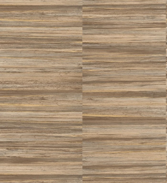 Papel pintado lascas de madera con inserciones en oro - Jabarl 681862