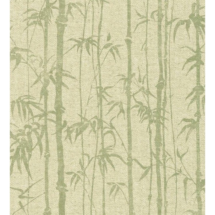 Papel pintado selva tropical de bambú - Lagoa Tropical 122400