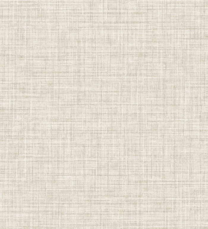 Papel pintado liso imitación lino color natural - Airam Linen 681877