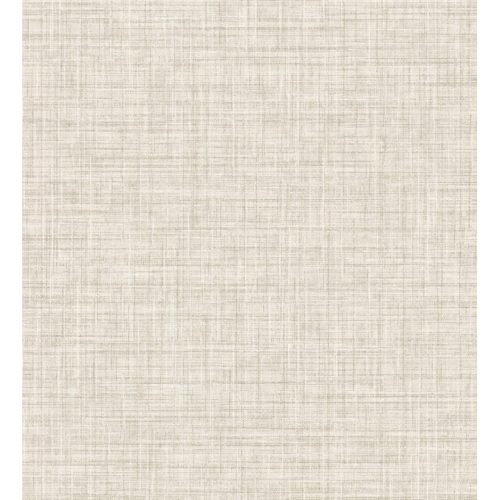 Papel pintado liso imitación lino color natural - Airam Linen 681877