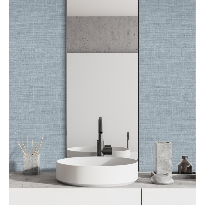 Papel pintado liso efecto fibra vegetal - Graham Hall 681930