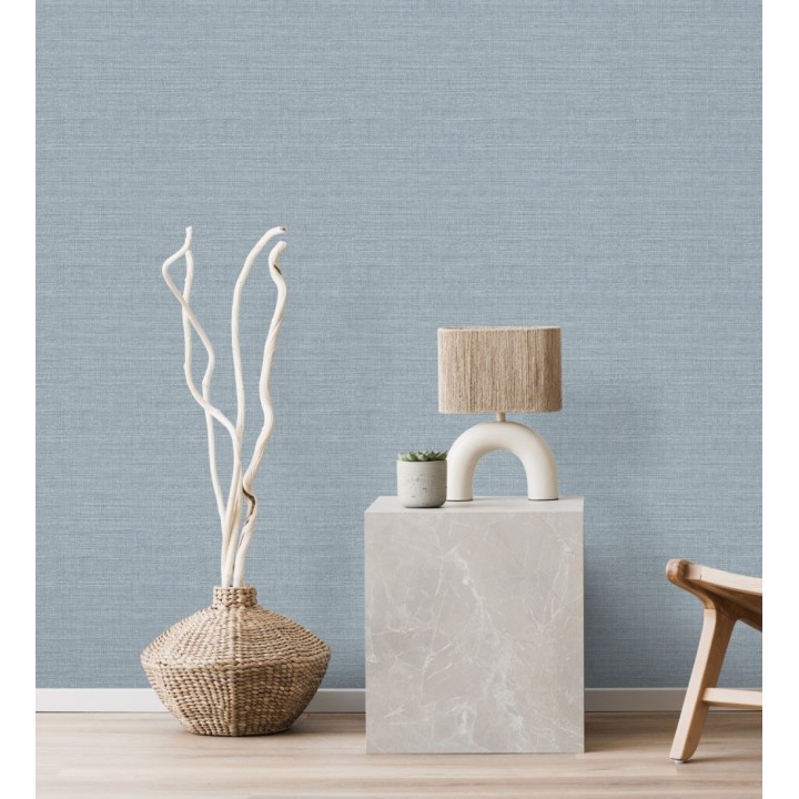 Papel pintado liso efecto fibra vegetal - Graham Hall 681930