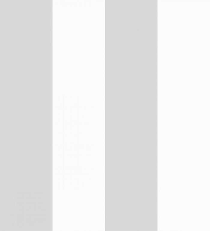 Papel pintado de rayas anchas de 13,25 cm grises y blancas - Allen Stripe 681942