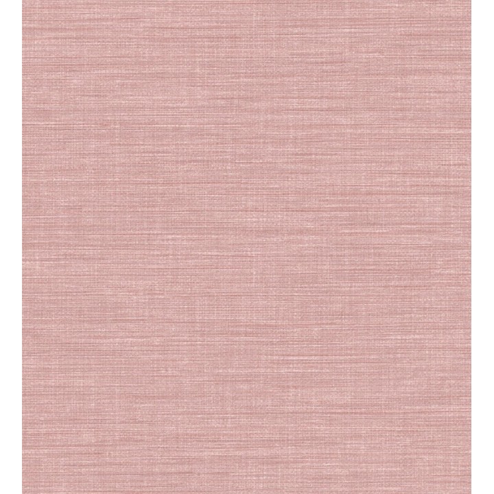 Papel pintado liso de fibras vegetales en tonos rosa efecto nacarado - Nora Texture 681994