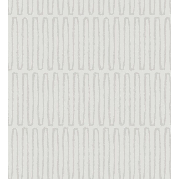 Papel pintado étnico diseño geométrico africano gris claro - Barak 682041