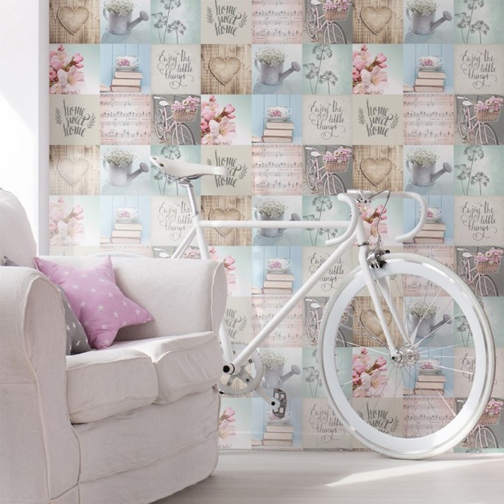 Papel pintado - Sweet Home 122456