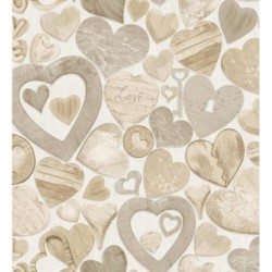 Papel pintado Heart Love 122458