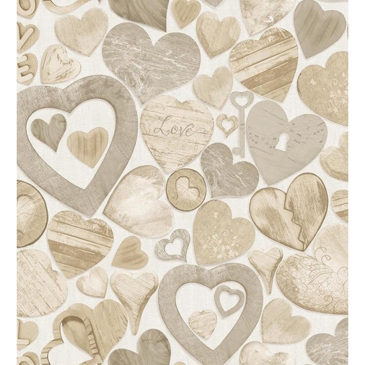 Papel pintado - Heart Love 122458
