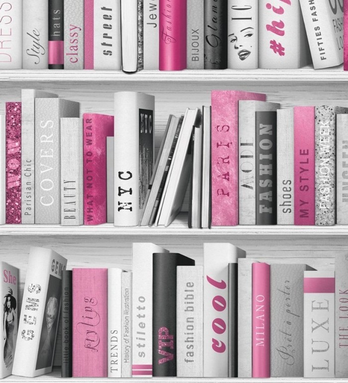 Papel pintado - Fashion Books 122459