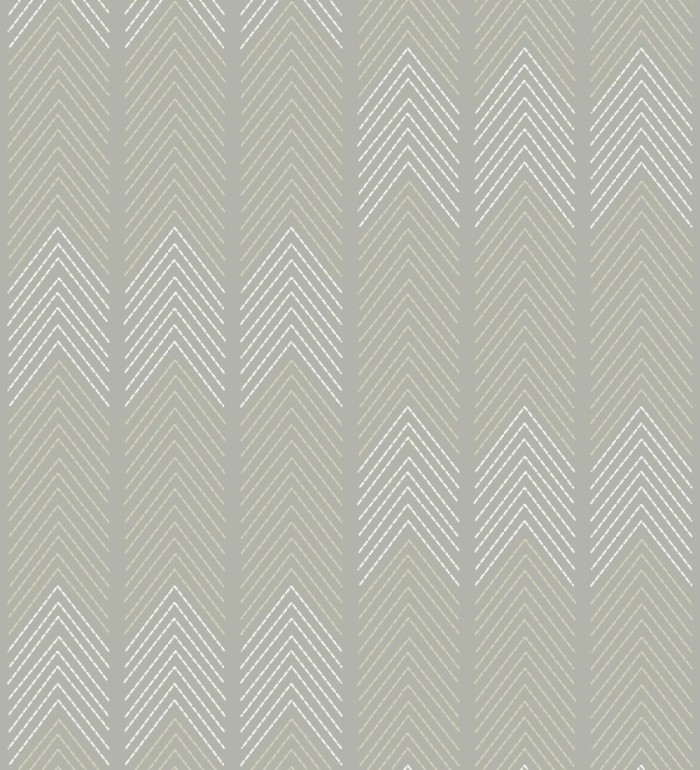 Papel pintado de espigas estilo étnico gris - Amaru 682064