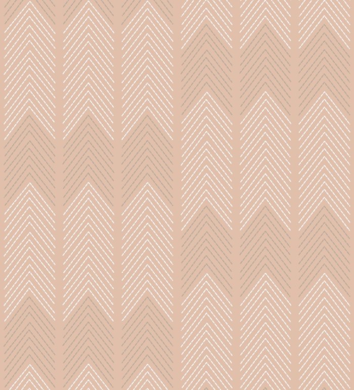 Papel pintado de espigas estilo étnico salmón - Amaru 682065