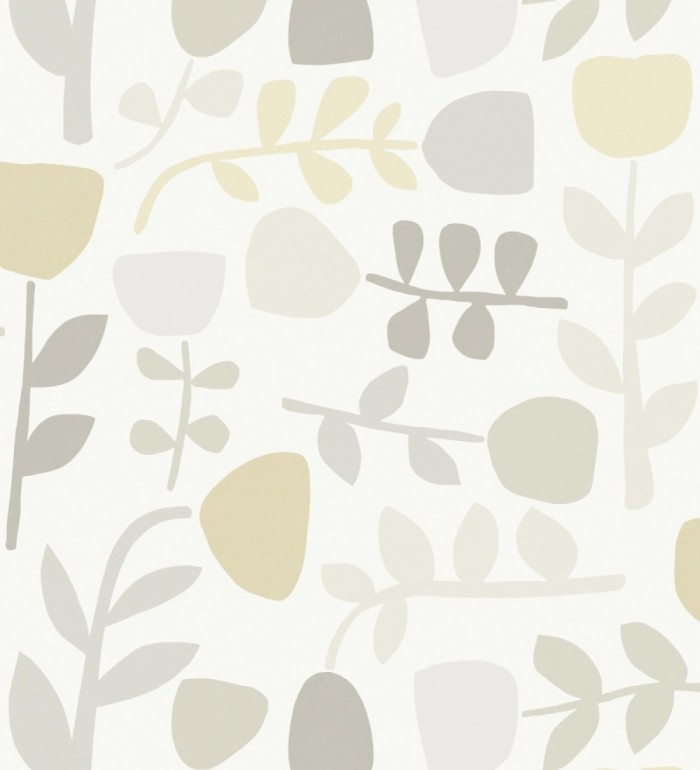 Papel pintado flores diseño minimalista - Eliza Spring 682074