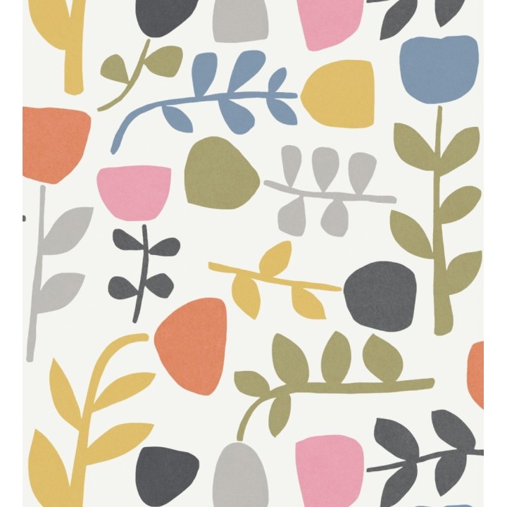 Papel pintado flores diseño minimalista - Eliza Spring 682075