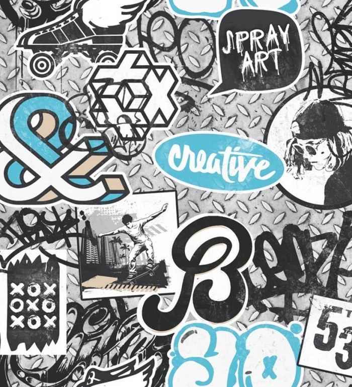 Papel pintado - Spray Art 122475